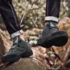 Fashion High-Top Adventure Sneakers Durable Grip Non-Slip Lace-Up Comfort Ideal for Hiking Boots Men Footwear Outdoor Motorcycle Boots