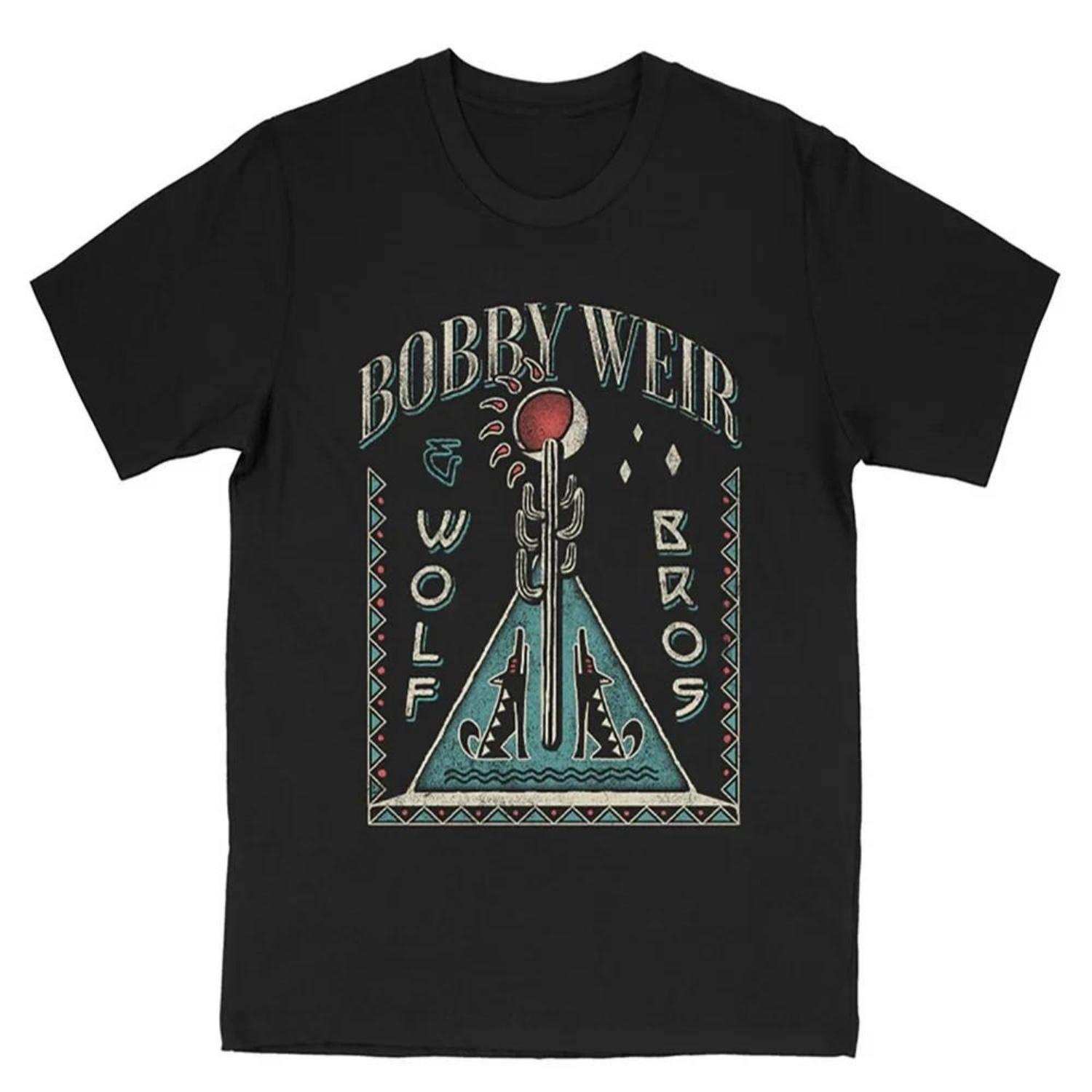 

Bob Weir Wolf Bros 2022 Black Unisex T-Shirt Unisex T-Shirt S чёрный