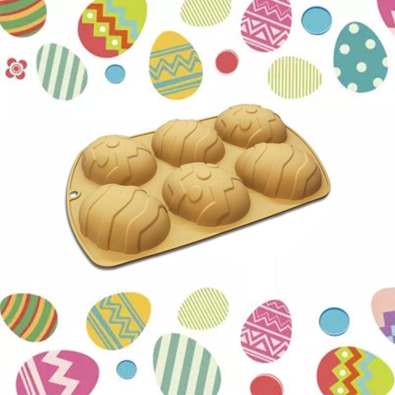 Cute Easter Egg Mould and Egg Silicone Mould Epoxy Resin Crafts Making Supplies DIY Chocolate Shells Mold for Easter