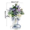  Artificial Flower Wedding Bouquets Romantic Bride Holding Bouquets Decoration