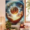 Bitcoin Hanging Bohemian Tapestry Bohemian Wall Tapestries Mandala Cheap Hippie Wall Hanging