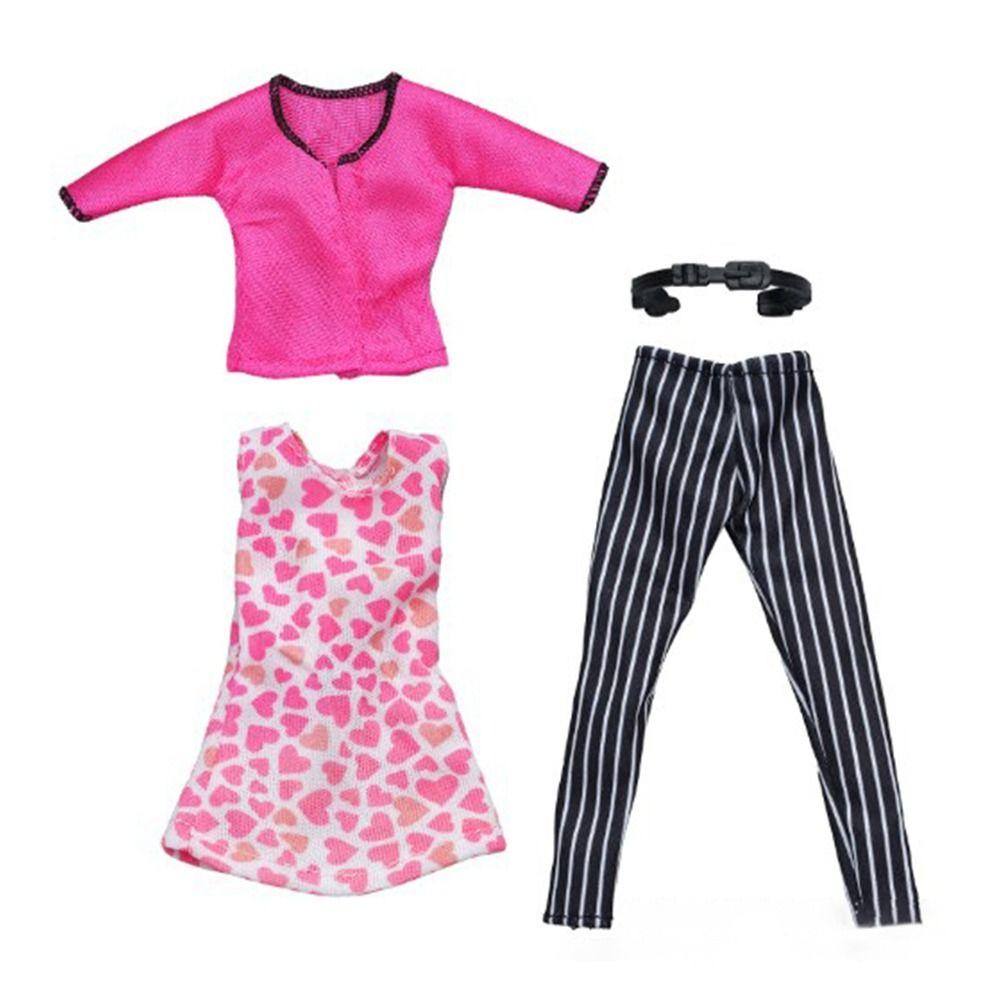 1 Set DIY Handmade Doll Sweaters Jeans Pants for 1/6 Doll/For 29~32cm Doll Clothes Accessories