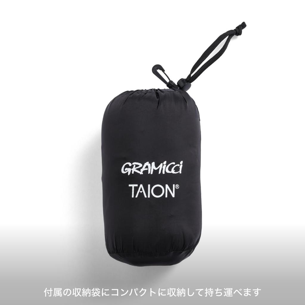 Taion Unisex Crew Neck Down Jacket Dark Size 2XL (G4FU-J101-TG), Brown,