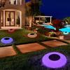 Swimming Pool Lights Solar Floating Light with Multi-Color LED Waterproof Outdoor Garden Lights 1pc