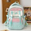 Children's Schoolbags Elementary School Girls Junior High School Students High School Students Splicing High Value Backpacks
