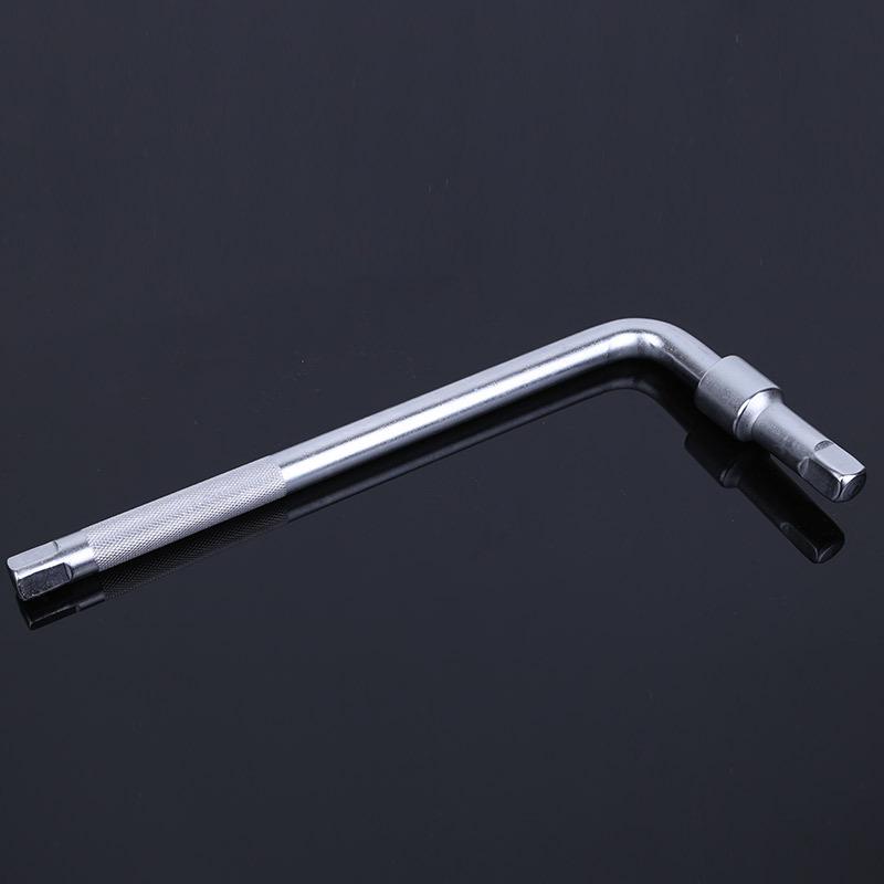 Heavy-Duty L-Shaped Short Crank Handle Tire Socket Wrench