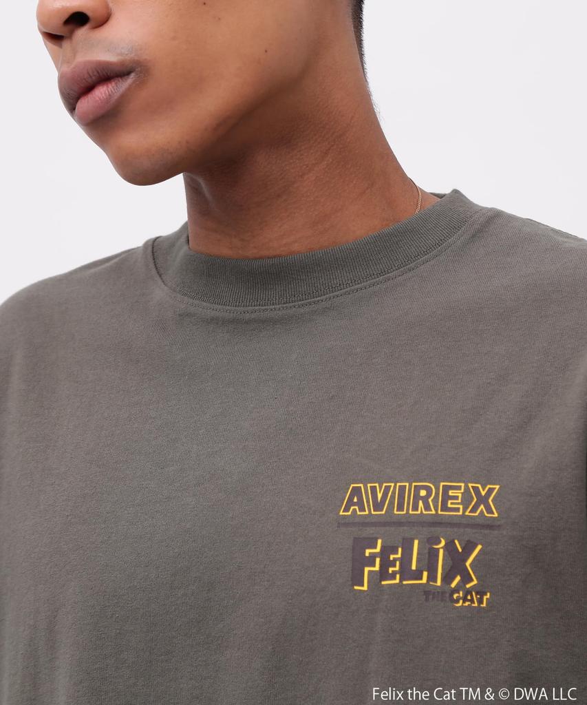 Avirex Felix Embroidery Logo T-Shirt, Men's, XL, 310, Olive, 783-5134035