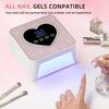 Fast Curing UV Nail Lamp Auto Sensor Nail Curing Lamp USB Plug-in Nail Dryer Machine  Pedicure Use