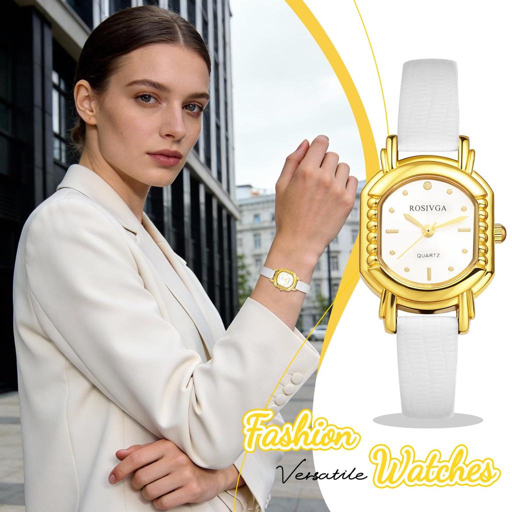 Leather Watch Women's Leather Strap Cute Analog Display Stylish Quartz Women's Fashion Accessory - Birthday Anniversary Mother's Day Christmas