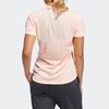 adidas T Shirts Women's Light Pink Crew Neck Moderate DX1975