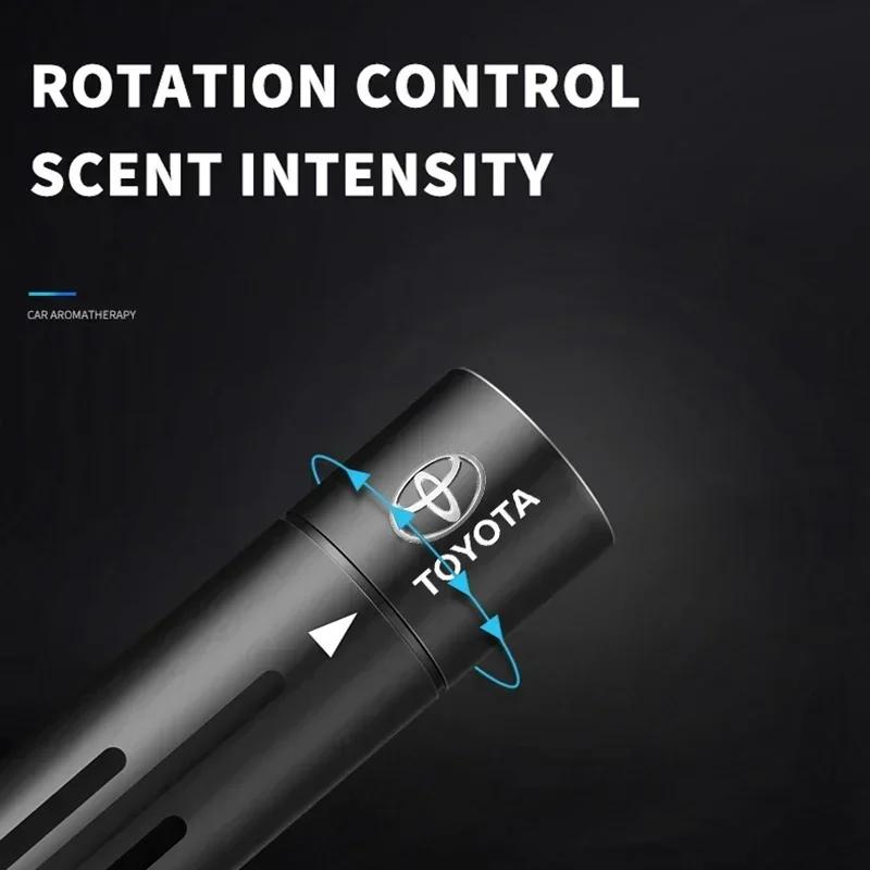 Auto Goods Car Air Freshener Outlet Air Vent Perfume Diffuser For Toyota Chr Corolla Yaris Rav4 E150 E120 Land Cruiser 200