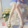 Lolita-style Bow-tie Fishnet Stockings Pantyhose Sexy Openwork Women Socks