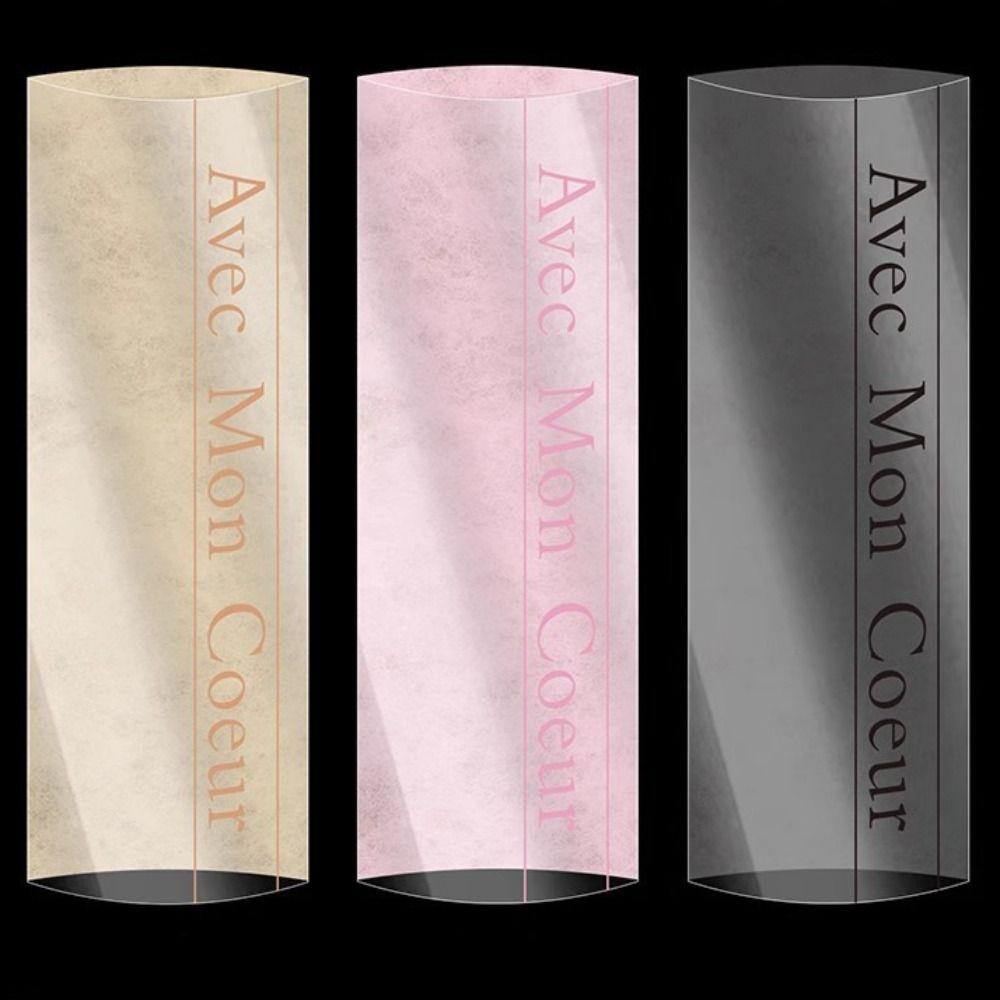 20PCS Handmade DIY Rose Bouquet Packaging Bag Cellophane Flower Wrapping Bag Mother's Day