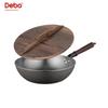 Debo DEP-709 32cm Uncoated Cast Iron Wok