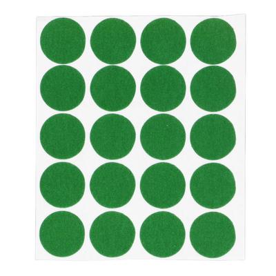 Billiard Patch Sticker 1 Sheet of 20pcs Fade Proof Strong Adhesion Pool Cloth Repair Sticker Patch