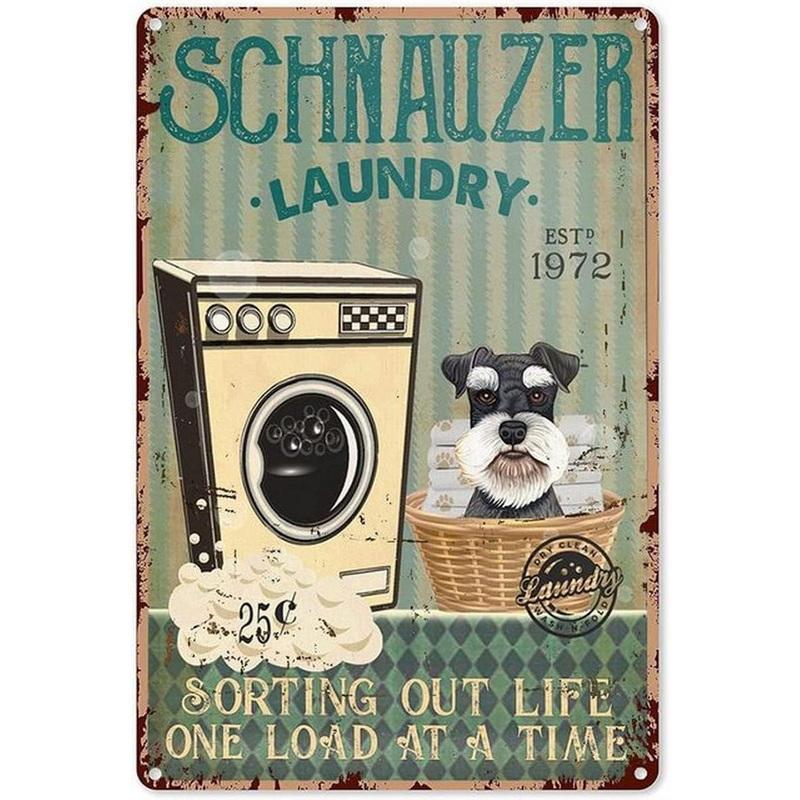 Plaque Metal Tin Signs Laundry Room Wall Decoration Vintage Art Posters Iron Painting for Man Cave Home Cafe Bathroom Club Bar