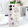 Line Morning Glory Phone Case For Xiaomi Redmi Note 14 13 12 12S 11 11S 10 10S 9 9S Pro Plus 4G 5G Liquid Silicone Cover