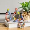 Water Transfer Abstract Figure Sculpture Home Decor for Bedroom, Living Room, Study, and Entrance Hall Decoration