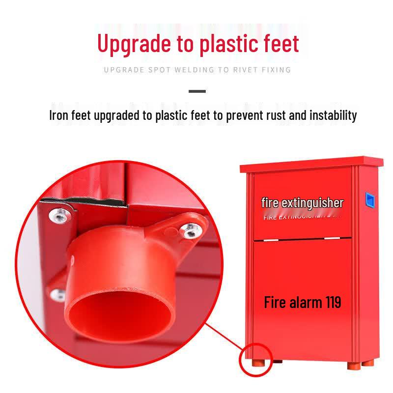 Dual 4KG Fire Extinguisher Storage Box