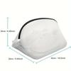 1Pc Oval Shoe Washing Machine Bag Suitable for All Shoe Types,and Can Be Put Into The Washing Machine for Use
