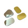 Foldable Metal Pocket Mirror, Portable Compact for Students Dorm Makeup Touch Up Tool