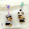 Pendant Dog Bee Plush Toy Doll Cartoon Animal Bag Pendant Keychain Cute Gift Decoration
