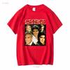 GEORGE CLOONEY T-SHIRT Vintage T-Shirt Anni '90 Retro Merch Omaggio Fan manica lunga o corta vintage Lavato grafica Unisex Versatile