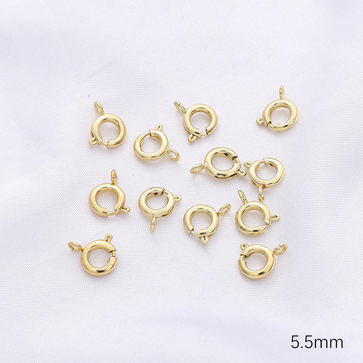 

Замок-лобстер с наполнением золотом 14/18 карат и 9-контактное соединительное кольцо, удлинительная цепочка для аксессуаров для самостоятельного изготовления ювелирных изделий