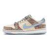 Crenshaw Skate Club x Nike Dunk Low SB PS Tênis Infantil Creme Sail Azul Claro FQ8204-300