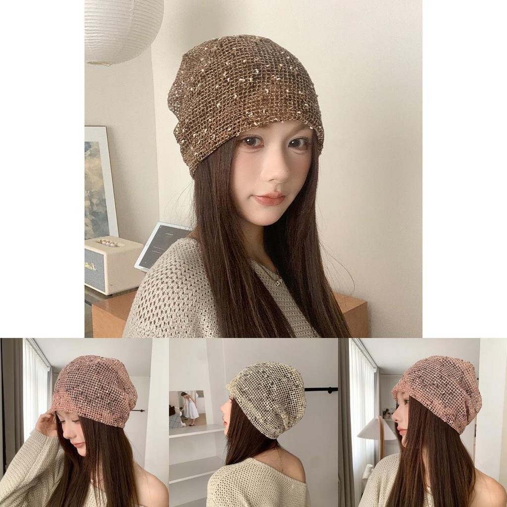 Womens Lightweight Knit Cap With Windproof Features For Casual Wear
