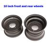 ATV 10 Inch Four-hole Front and Rear Iron Wheels for 22x10-10, 22x7-10 Tires Four-wheel Atv Go Kart Wheel Parts