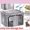 Stylish And Durable Fabric Storage Bin For Clothes Toys And Household Organization