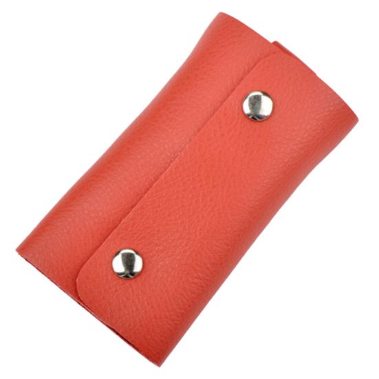

Надежный кошелек для ключей с тонкой текстурой для хранения аксессуаров арбуз красный