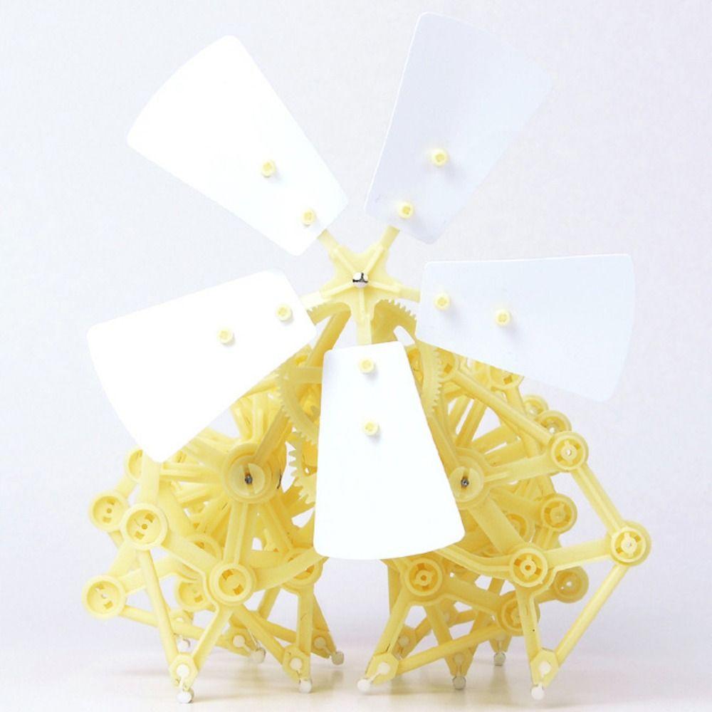 Assembly Walker Wind Power Model Hand-invented Wind Energy Robot Creative Child/Adult