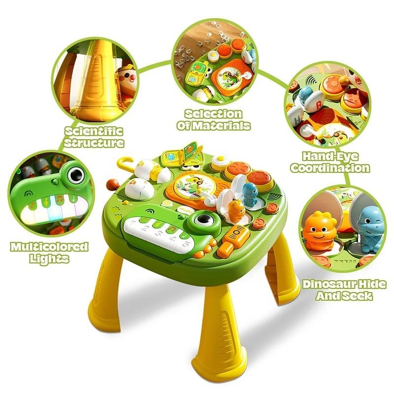 Multifunctional Learning Table: Educational Toy with Games & Music for Kids' Early Skill & Cognitive Development