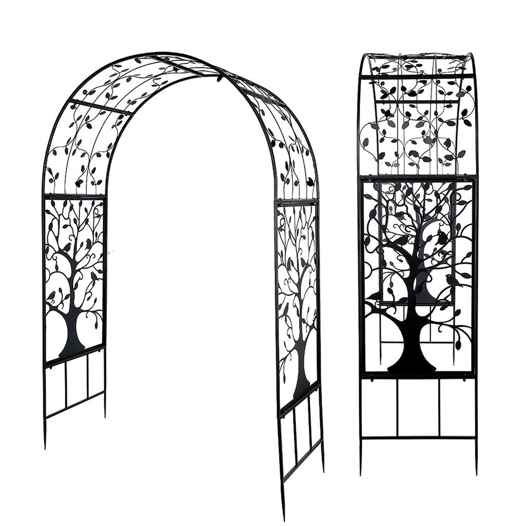Outdoor Garden Arch Plant Climbing Rack Trellis for Party Wedding Ceremony Decoration