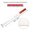 Stainless Steel Serrated Bread & Cake Knife - No Crumbs Slicing