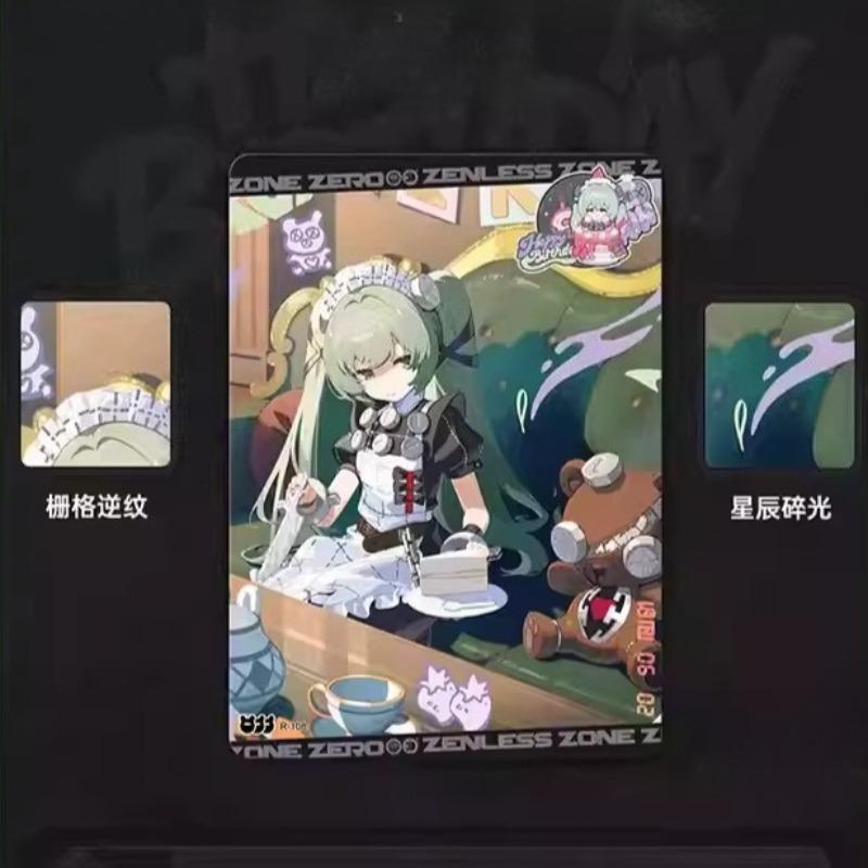 Zenless Zone Zero Collectible Card First Series Lido Myriad Hoshimi Miyabi Card Anime Merchandise Holiday Gift Trendy Toy