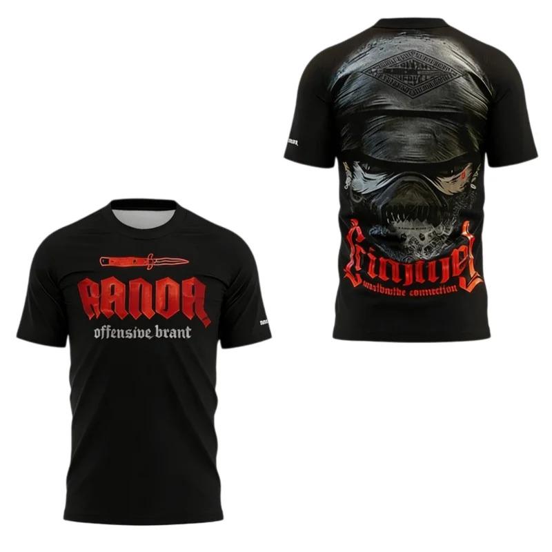 2026 New Fightwear Outdoor Casual Short Sleeve Man Tops Tees Beach Surfing