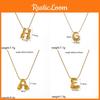 Personalized Gold Stainless Steel Letter Necklace With Diy Name Pendant For Men Women