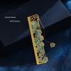 Vintage Hollow Bookmarks with Chain Hollow Metal Bookmarks Book Page Divider for Teacher Book Lover Reading Accessories