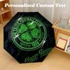 8 Rib Auto Folding Umbrella Celtic FC Print Custom Name Text Portable Rain Gear