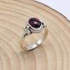 Garnet 925 Sterling silver Handamde Januart Birthstone Ring