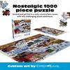 Buffalo Games Charles Wysocki Festive Winter Scene 1000-Piece Jigsaw Puzzle for Adults and Families