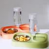 Dog Bowls Stainless Steel Dog Food Bowl Automatic Cat Drinking Bowl Double Bowls for Dogs Feeding Detachable Dogs Water Bowl