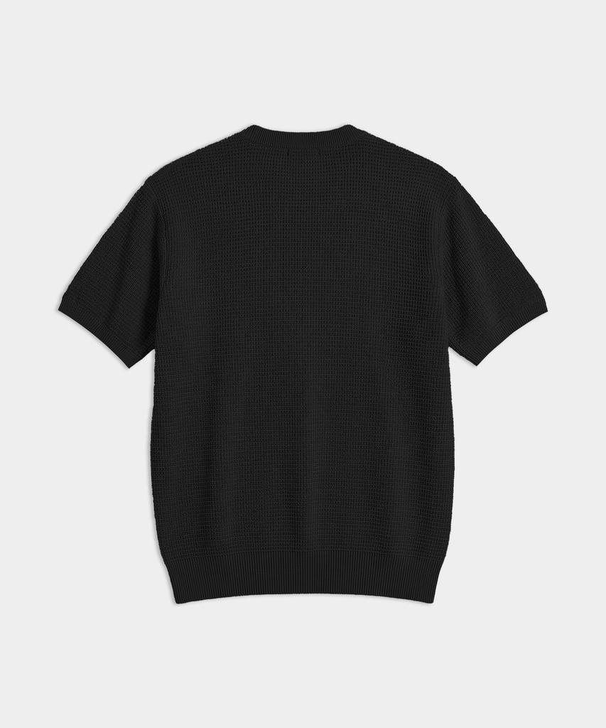 BIRBANTE Summer Washable Essential Round Knit - Black