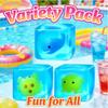 1Pc Random Style Squishy Toy Blind Box  Soft Slow-Rising Taba Stress Relief Fidget Toy Cute Food & Animal Design Square