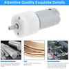 R390 Gear Motor 4V 380RPM D-Shaft High Torque DC Motor Replaceable for Electric Brush Cleaning Shower Brush R 390 Gear Motor
