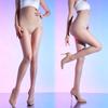 Summer Large Size Seamless Crotch Water Socks Women's Anti-hook Pantyhose Thin Invisible High Waist Open File Seamless Black Silk