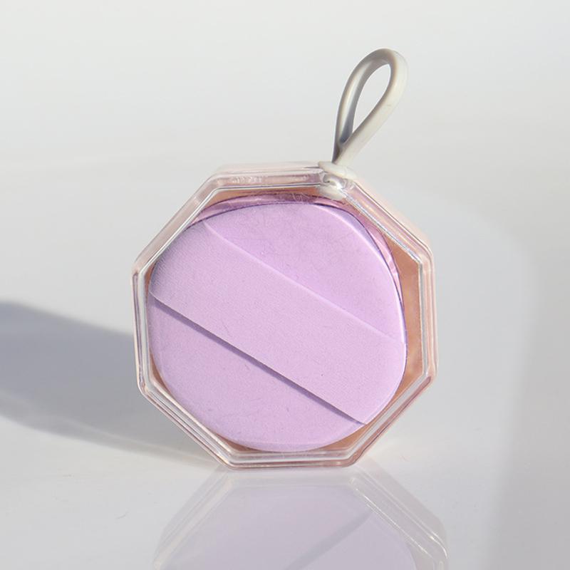 

Пуховка для пудры типа «водяная капля», для влажного и сухого нанесения, двухсторонняя, для жидкой основы, консилера, пудры, фиолетовая фиолетовый